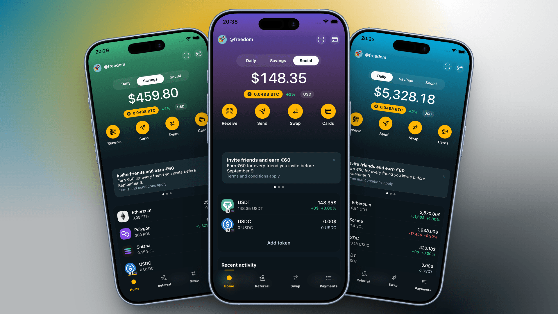 Unified, clean interface dashboard